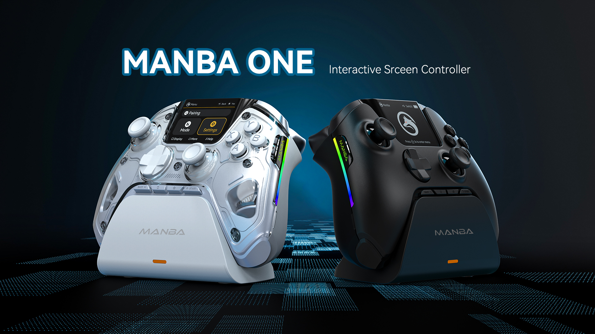 No Drift) ManbaOne Wireless Game Controller with Interactive